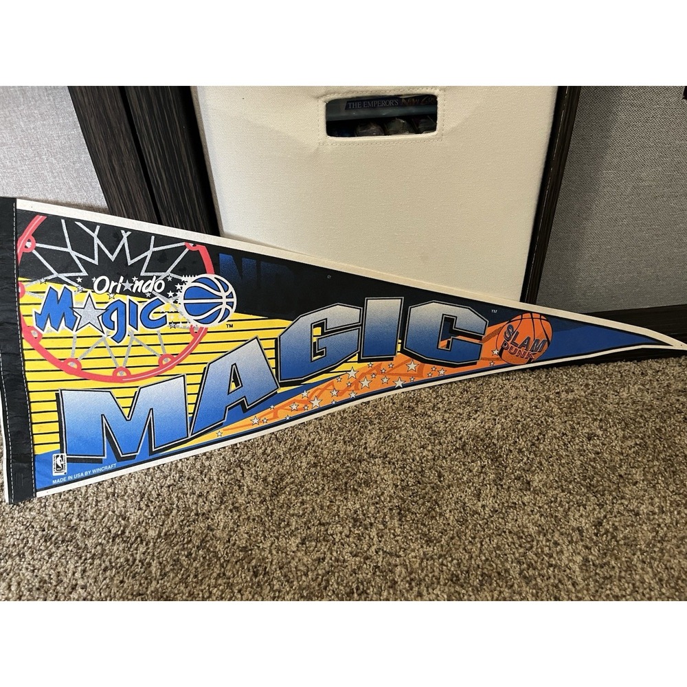 Vintage Orlando Magic NBA Pennant Wincraft 12x30